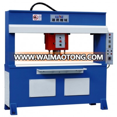 hydraulic traveling head die cutting machine