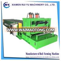 Metal Tile Roof Panel Making Machine with Hydraulic Punching Stamp