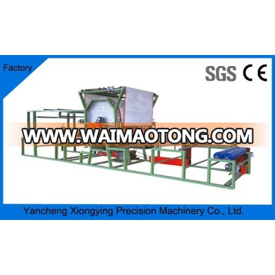 Vertical mesh belt-type laminating machine