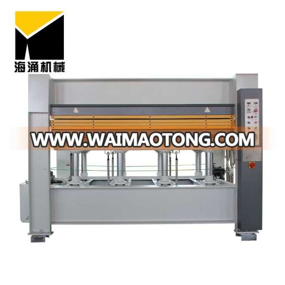 hydraulic woodworking hot press machine with certification